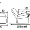 FAUTEUIL RELEVEUR CAMBRIDGE – Image 4
